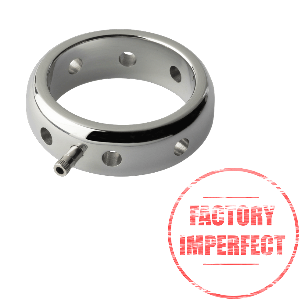 FACTORY IMPERFECT- ElectraStim Prestige Metal Electro Cock Ring- 38mm