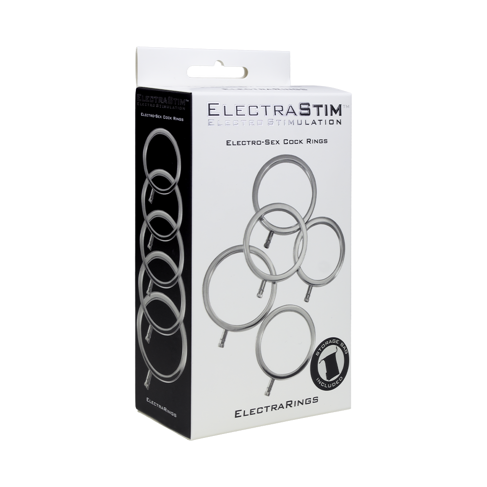 ElectraRings Solid Metal Cock Rings (5 pack)