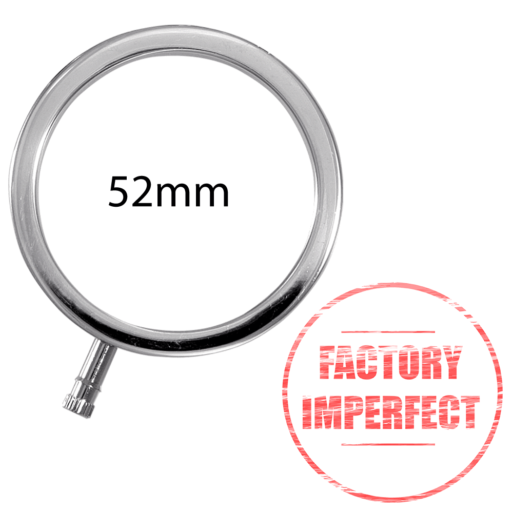 FACTORY IMPERFECT- ElectraRings Solid Metal Scrotal Ring (52mm)