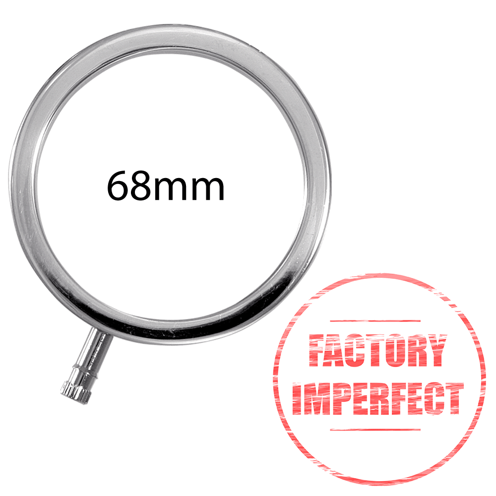 FACTORY IMPERFECT- ElectraRings Solid Metal Scrotal Ring (68mm)