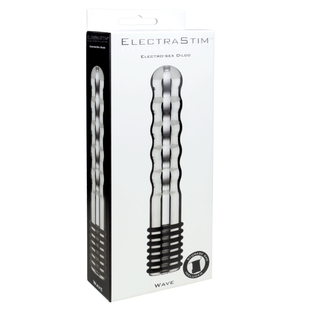 Wave Metal Bi-Polar Electro Dildo