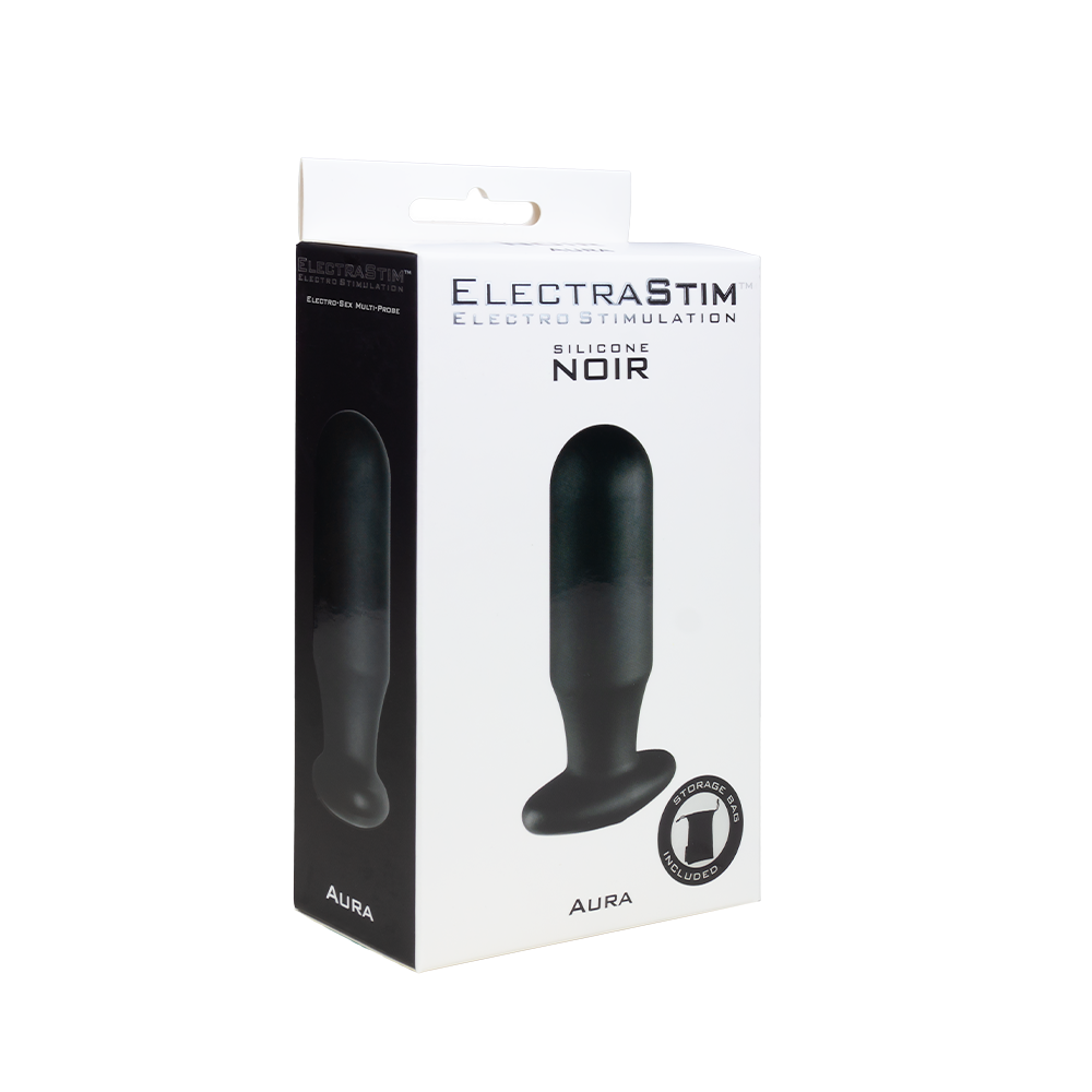 Silicone Noir Aura Multi-Probe Electrode- Vaginal & Anal