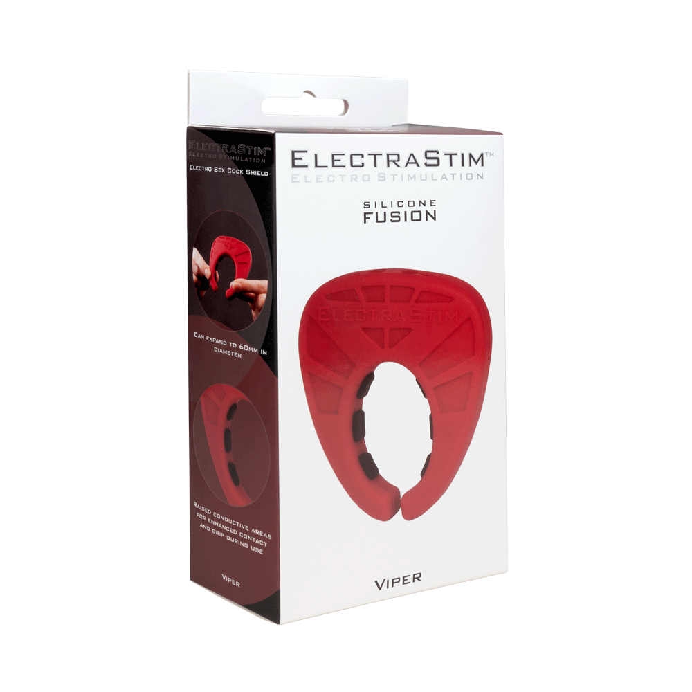 Silicone Fusion Viper Electro Cock Ring