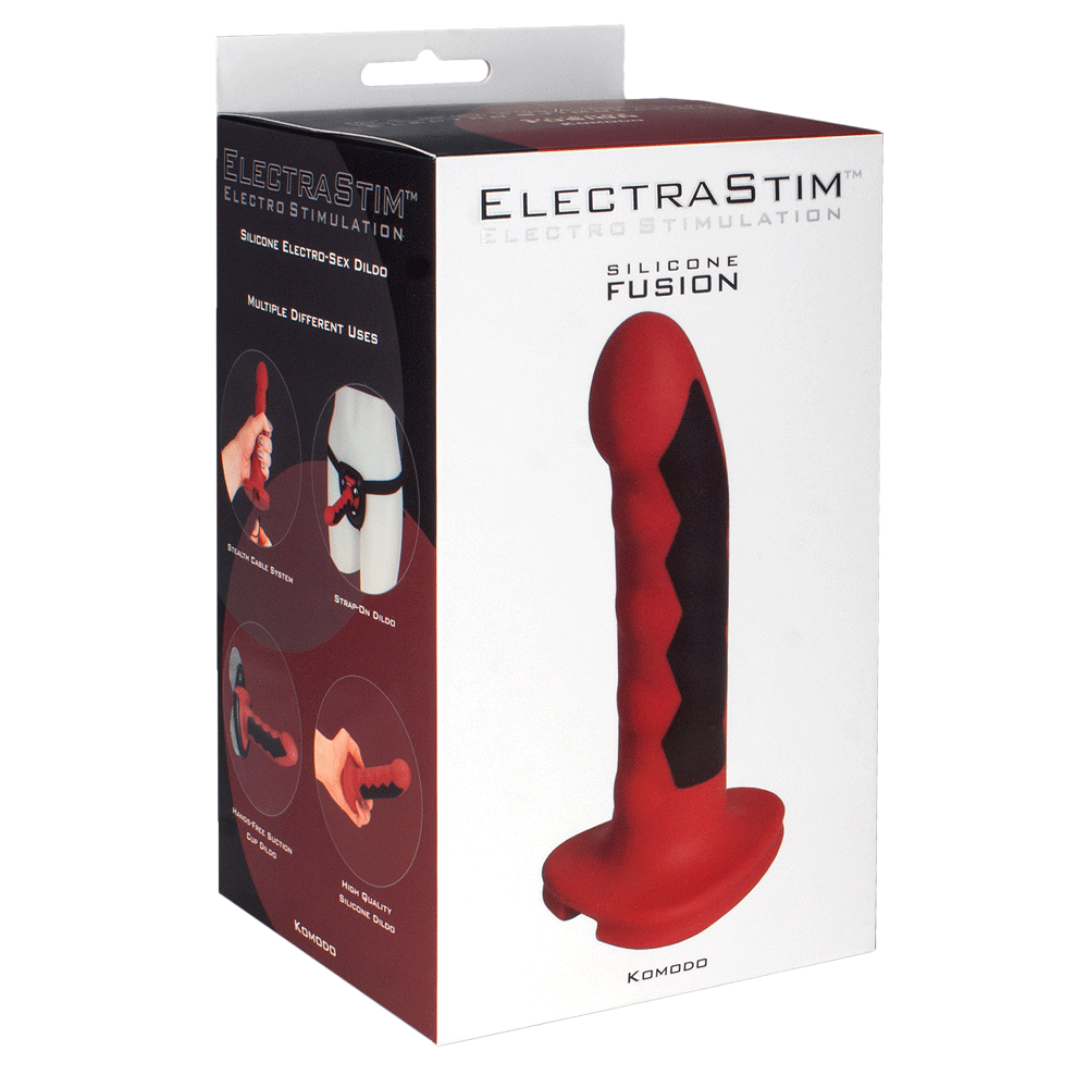 Silicone Fusion Komodo Electro Dildo