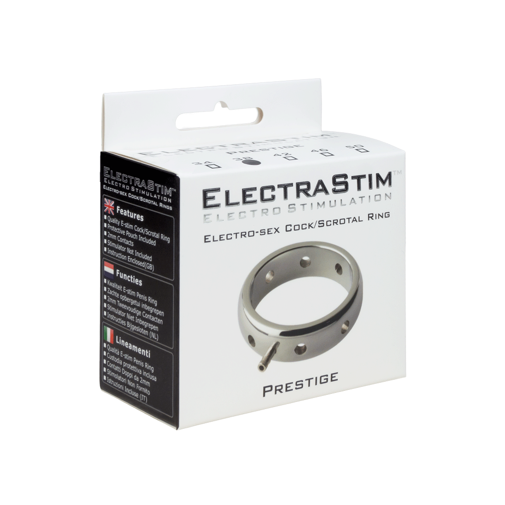 ElectraStim Prestige Metal Electro Cock Ring (Multiple Sizes)