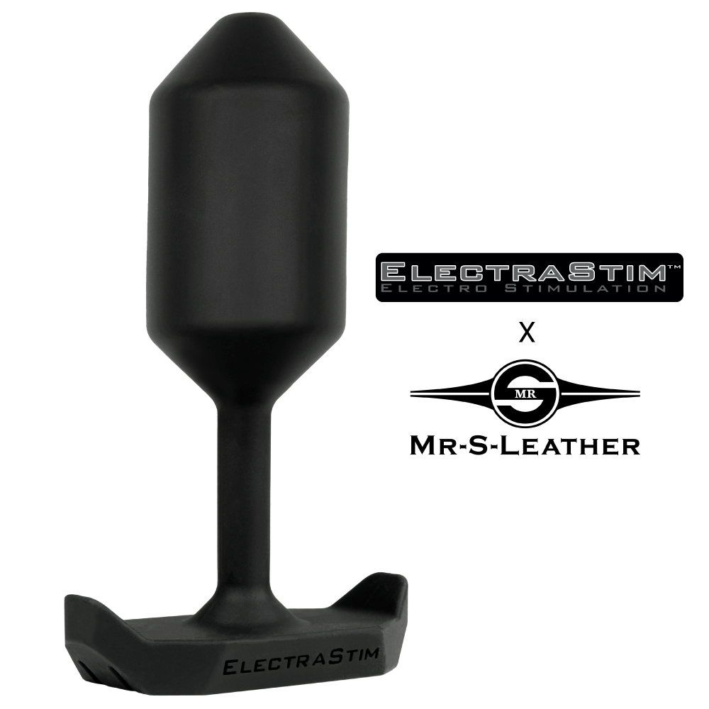 ElectraStim x Mr. S Leather - World's Most Comfortable Silicone Electro Butt Plug