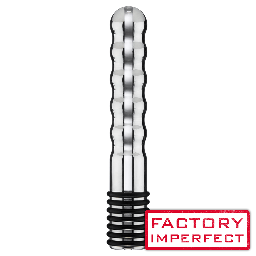 FACTORY IMPERFECT - Wave Metal Bi-Polar Electro Dildo