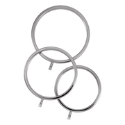 ElectraRings Solid Metal E-Stim Scrotal Rings (3 pack)