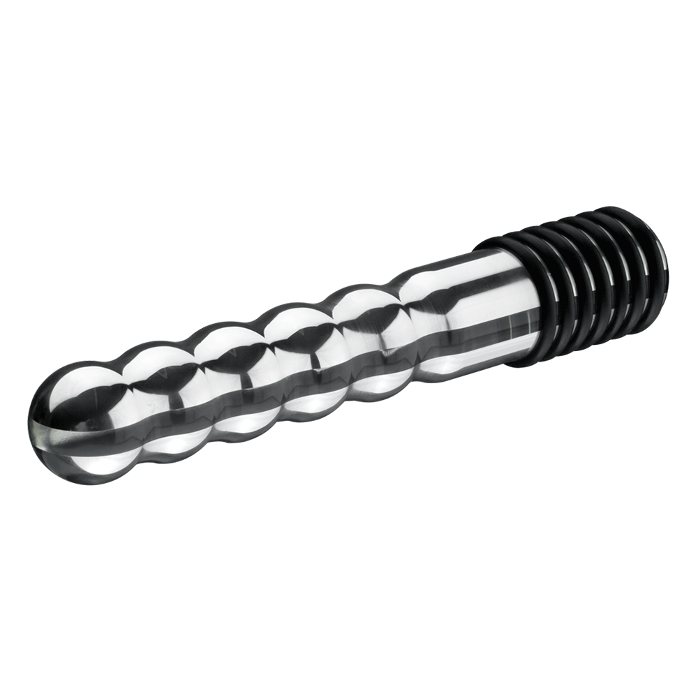 Wave Metal Bi-Polar Electro Dildo