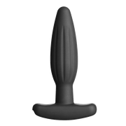 Silicone Noir Rocker Butt Plug - Small