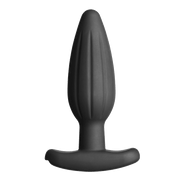 Silicone Noir Rocker Butt Plug - Medium