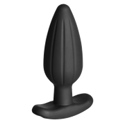 Silicone Noir Rocker Butt Plug - Large