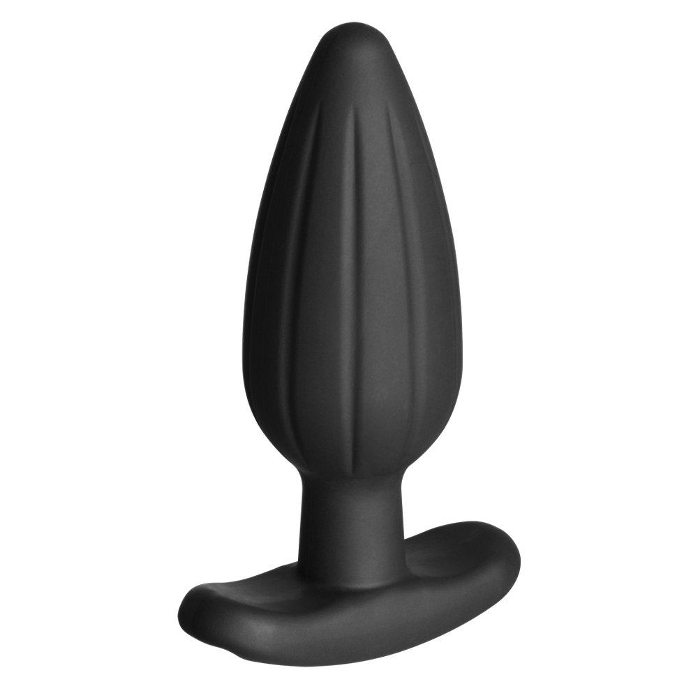 Silicone Noir Rocker Butt Plug - Large